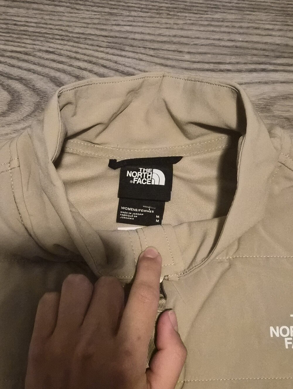 The North Face Mountain Swearshirt Pullover | Mushroom Grey Beige - Picture 3 of 6